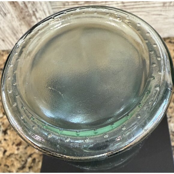 1/2 Kg Light Green Bottle Vintage 6.5” - Picture 5 of 9